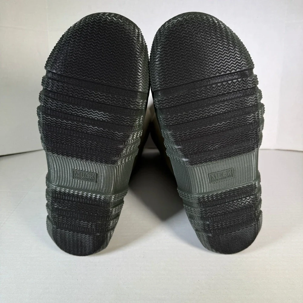 Muck Boot Edgewater Original Mens 14 Moss Black Waterproof Neoprene EWH333T